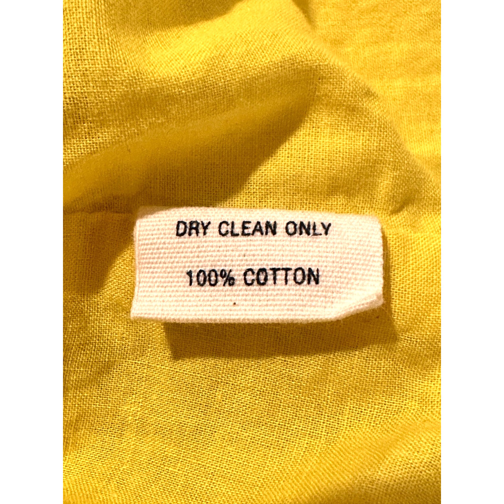 Floreat Anthropologie Yellow Cotton Lace Sleeveless Shift Dress Size 10 - Picture 10 of 10
